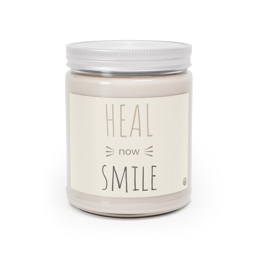 Scented Candles - HEAL NOW SMILE, 9oz