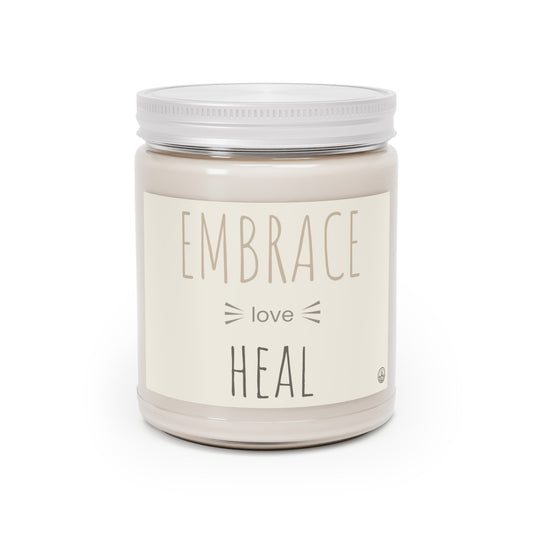 Scented Candles - EMBRACE LOVE HEAL, 9oz